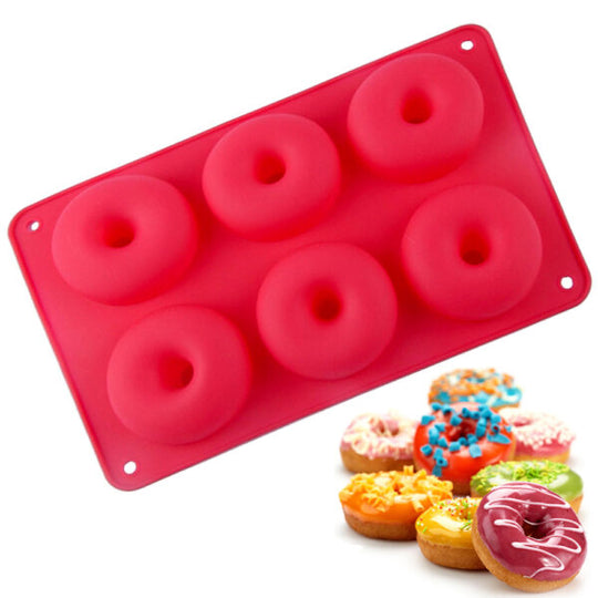Forma din silicon pentru gogosi, Zola®, rezistenta la temperaturi de la -40 la 230 grade C, 27x17x2.5 cm, rosu Forma din silicon pentru gogosi, Zola®, rezistenta la temperaturi de la -40 la 230 grade C, 27x17x2.5 cm, rosu